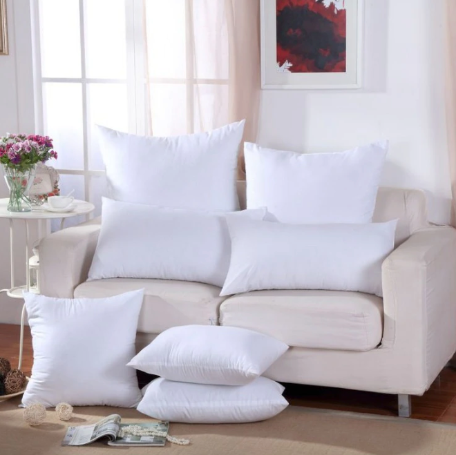 Garnissage de Coussin avec Fermeture Zippée Ajustable