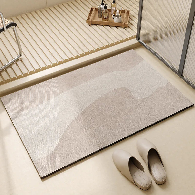 Tapis de bain avec absorption rapide et antidérapant 2