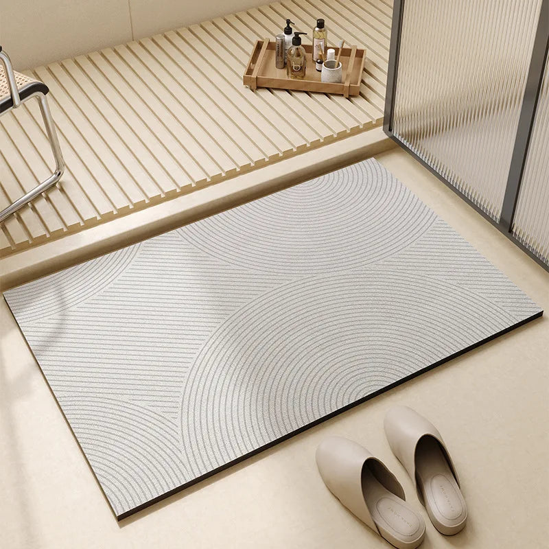 Tapis de bain avec absorption rapide et antidérapant 4