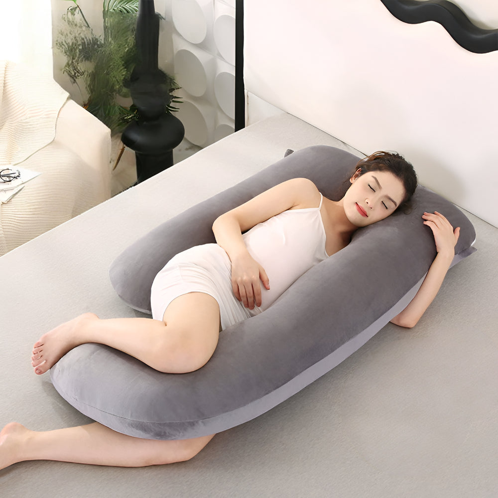 Women's Oreiller Ergonomique with U-Shape and Removable Cover 0