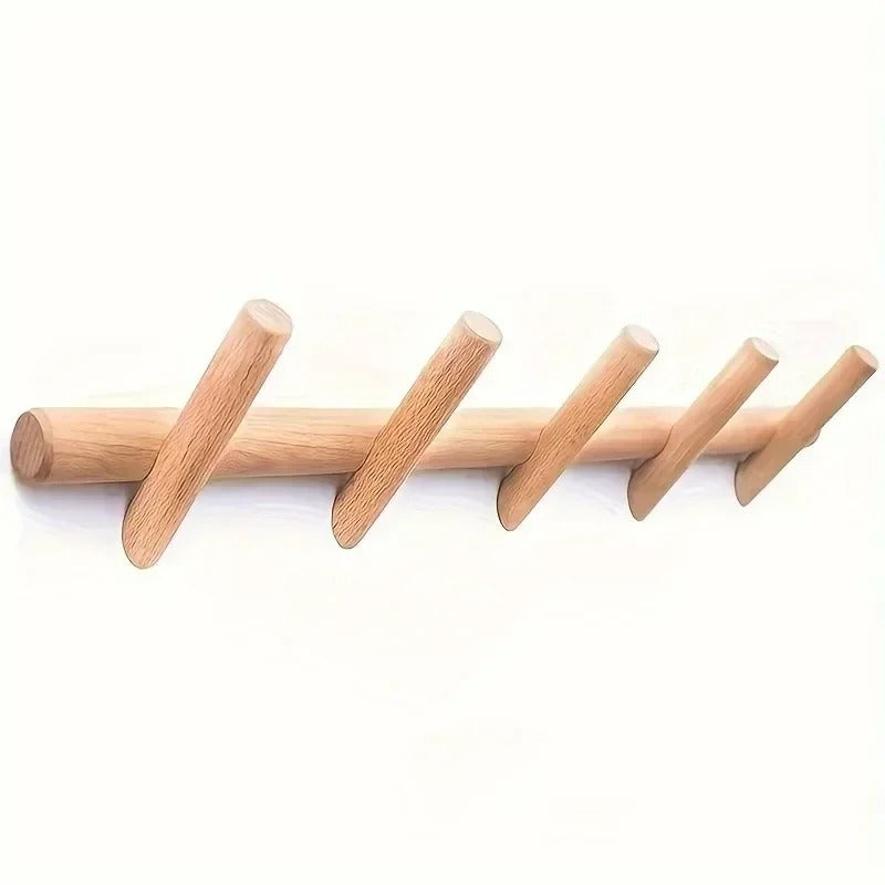 Women's Wall Rack with Scandinavian Design and Functional Storage 3