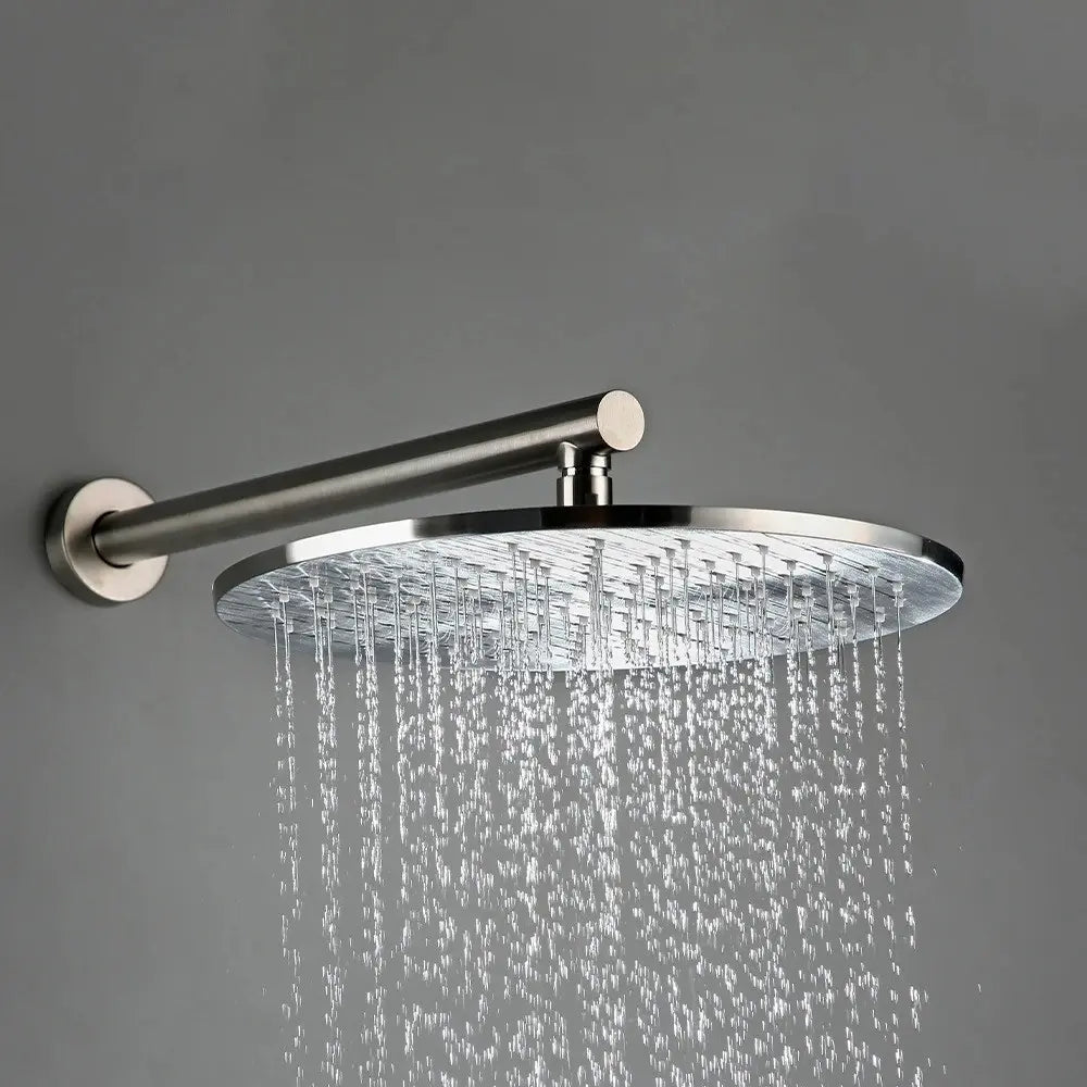 Ciel de douche pluie chrome