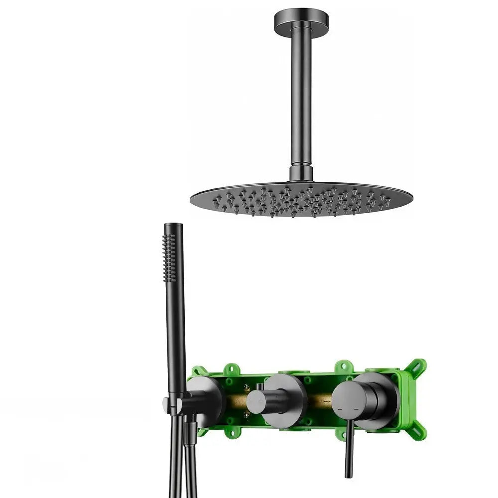 douche support plafond suspendu