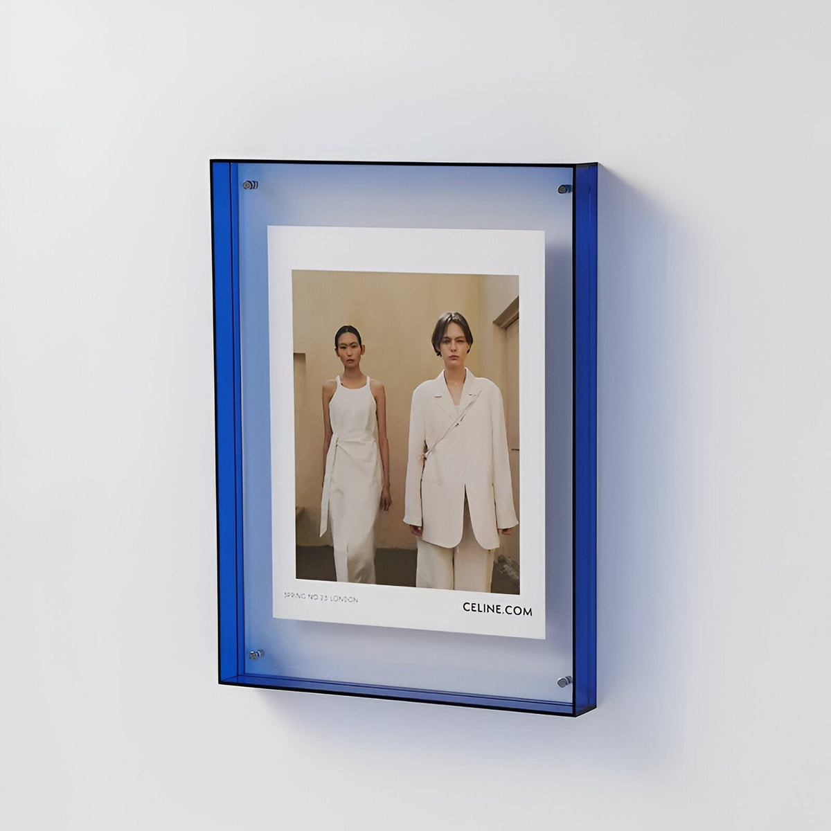 Cadre Photo Transparent en Acrylique Double Face