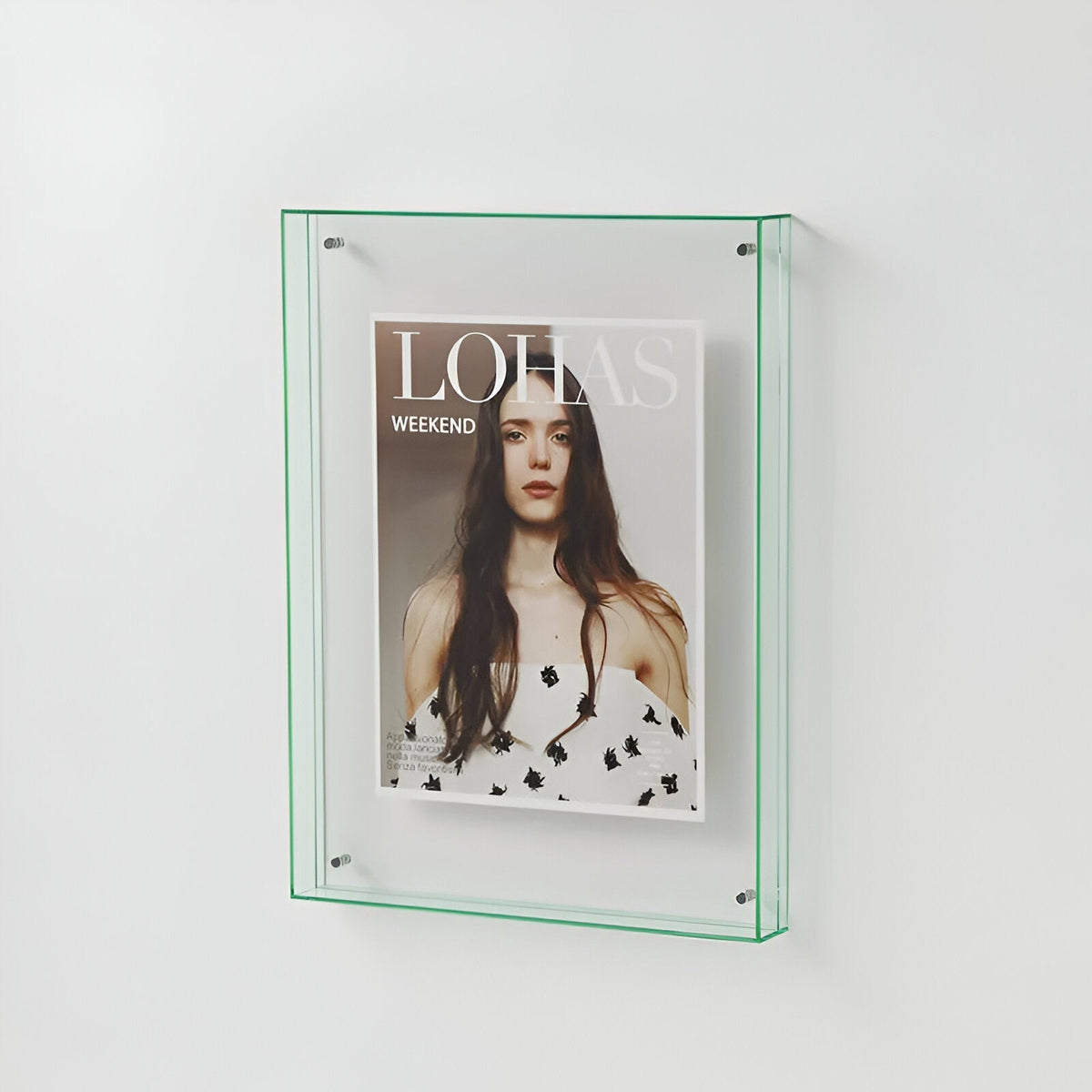 Cadre Photo Transparent en Acrylique Double Face