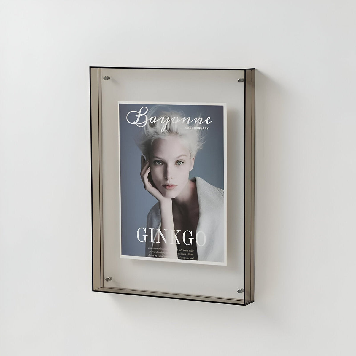 Cadre Photo Transparent en Acrylique Double Face