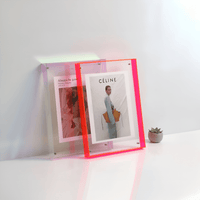 Cadre Photo Transparent en Acrylique Double Face