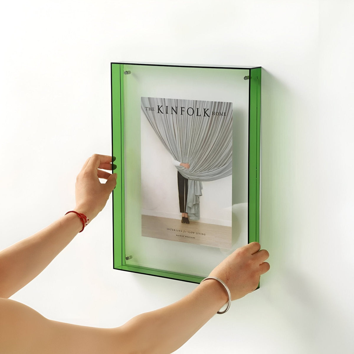 Cadre Photo Transparent en Acrylique Double Face