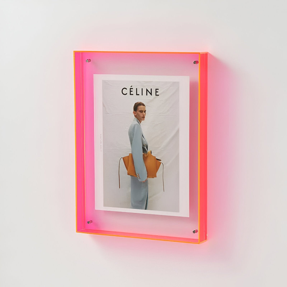 Cadre Photo Transparent en Acrylique Double Face