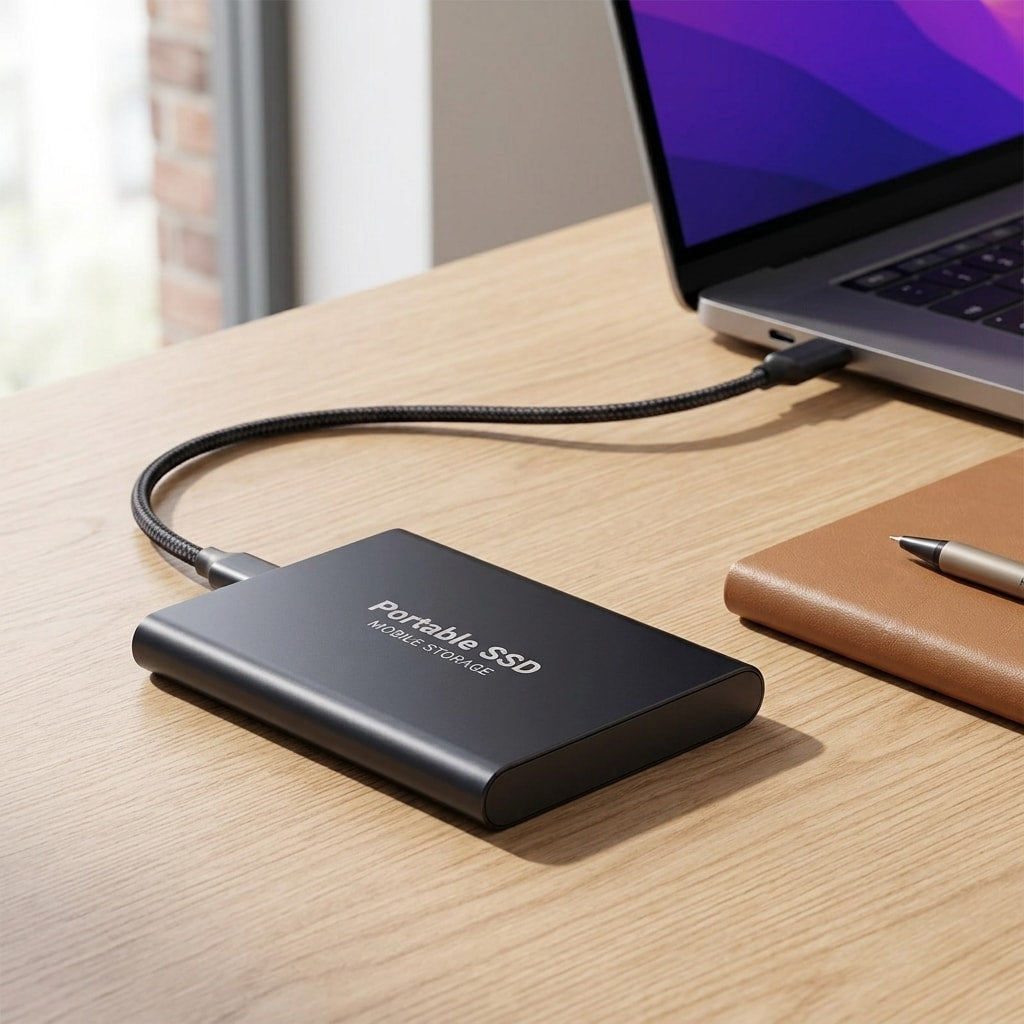 Disque SSD Externe USB-C – Jusqu’à 8 TB