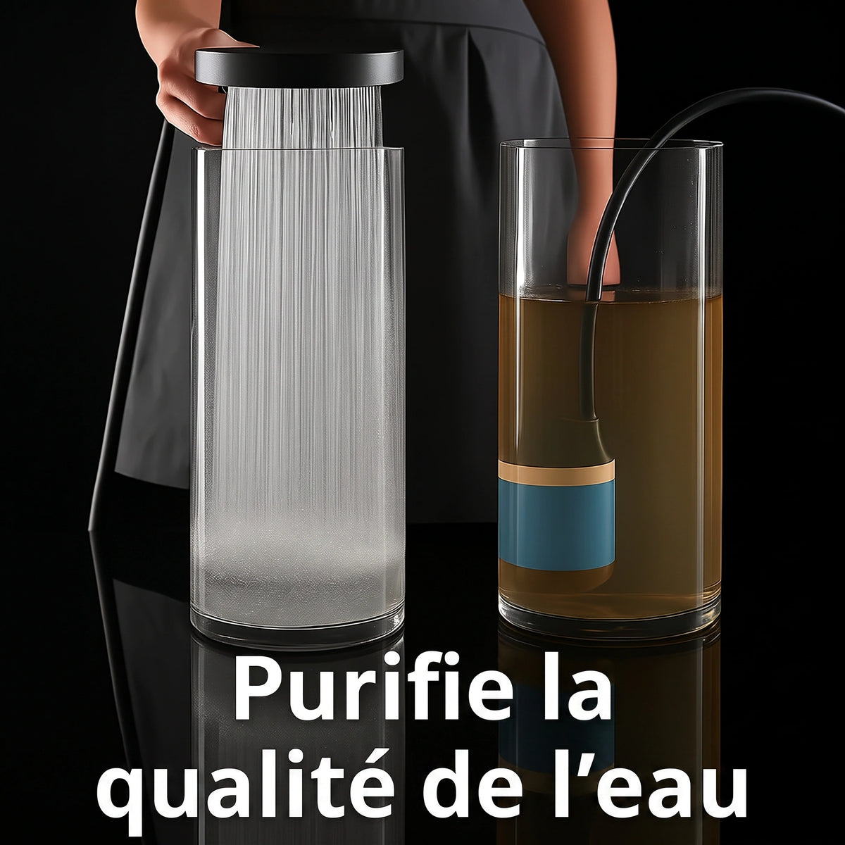 Douchette de Douche Haute Pression avec Filtration Intégrée