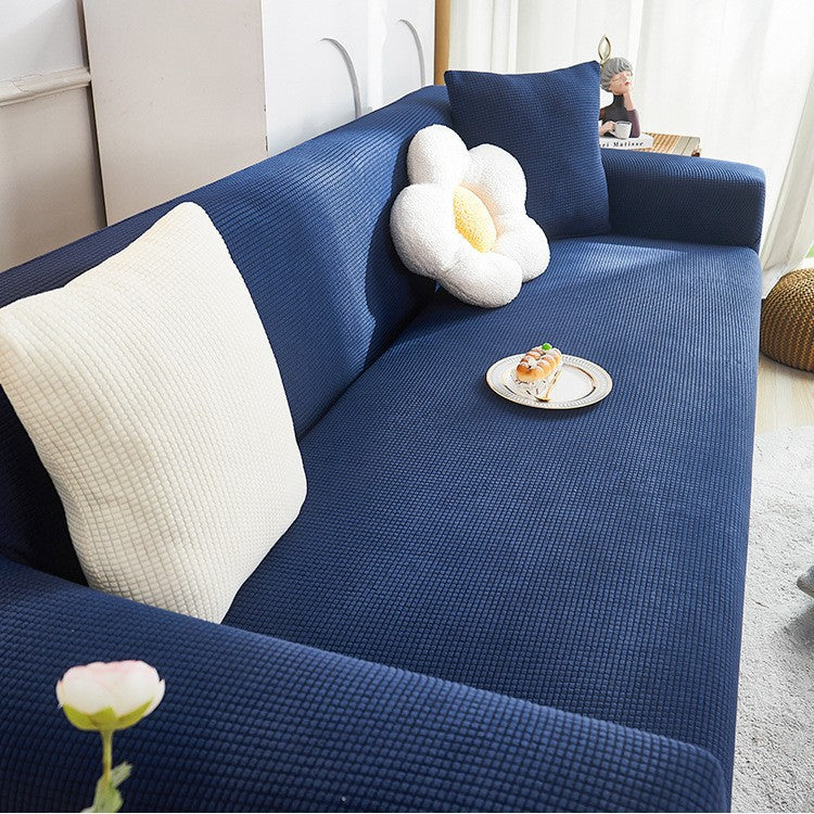 Housse de Canapé Extensible en Jacquard Antidérapant