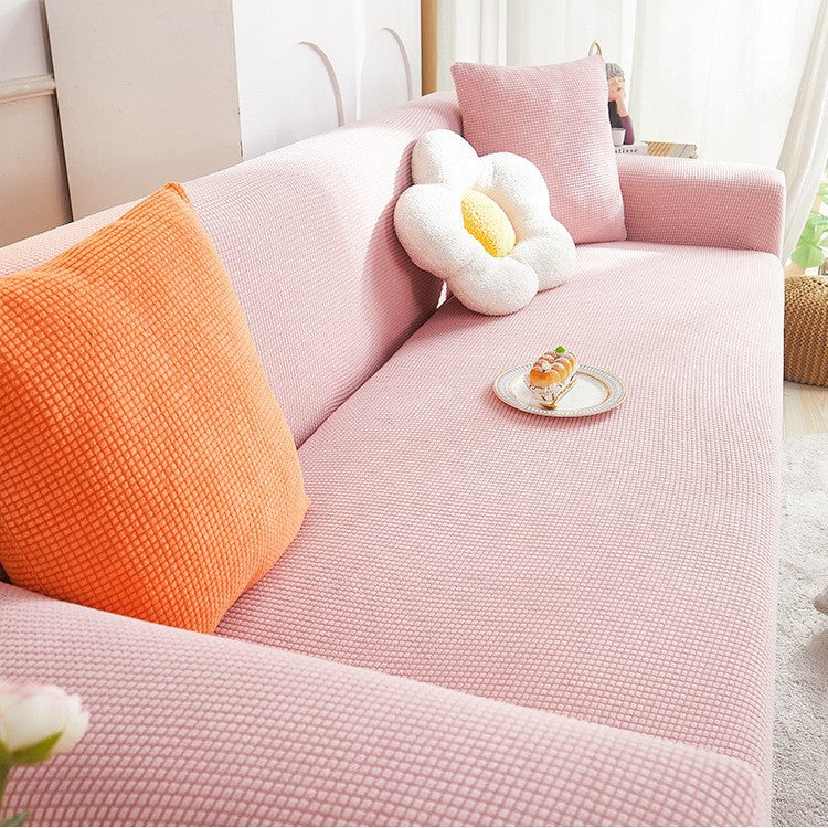Housse de Canapé Extensible en Jacquard Antidérapant