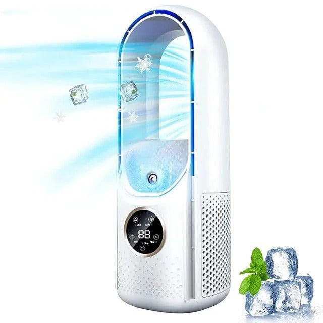 Refroidisseur d'Air Compact Sans Pales USB pour Bureau et Chambre