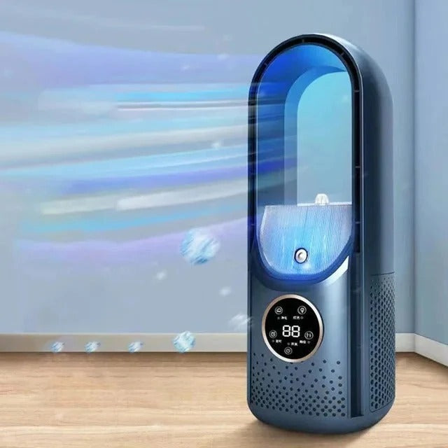 Refroidisseur d'Air Compact Sans Pales USB pour Bureau et Chambre