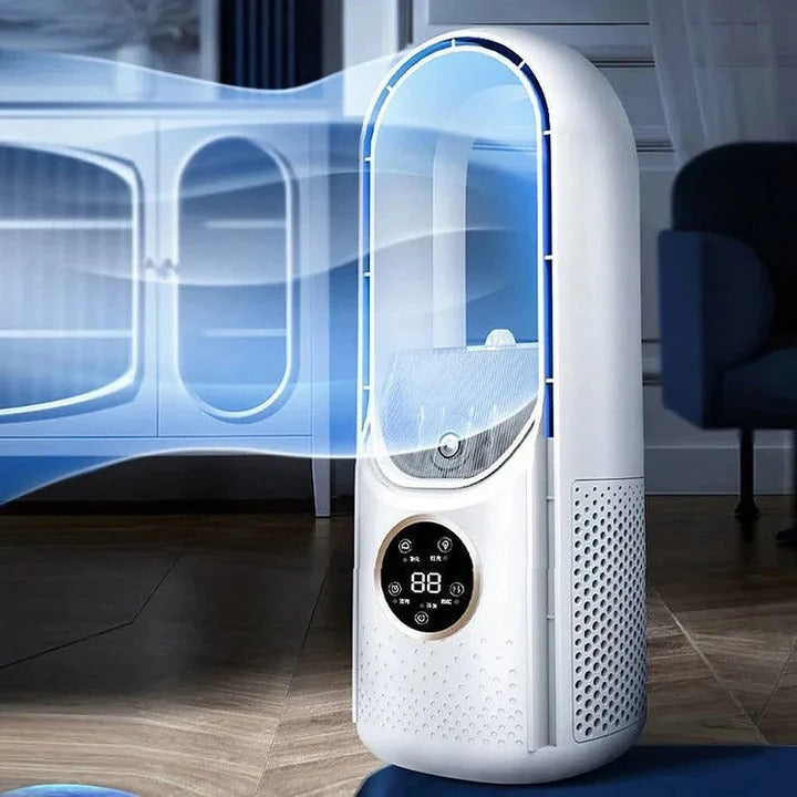Refroidisseur d'Air Compact Sans Pales USB pour Bureau et Chambre