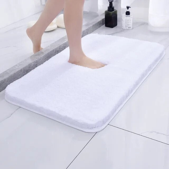 Tapis de Bain Antidérapant Absorbant en Microfibre