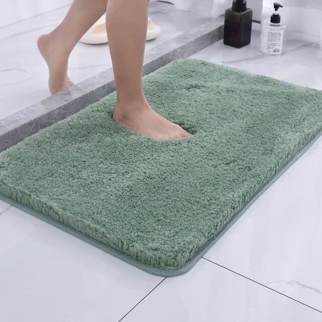 Tapis de Bain Antidérapant Absorbant en Microfibre