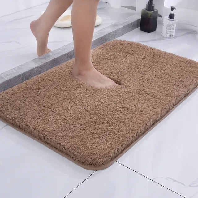 Tapis de Bain Antidérapant Absorbant en Microfibre