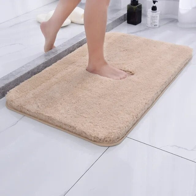 Tapis de Bain Antidérapant Absorbant en Microfibre