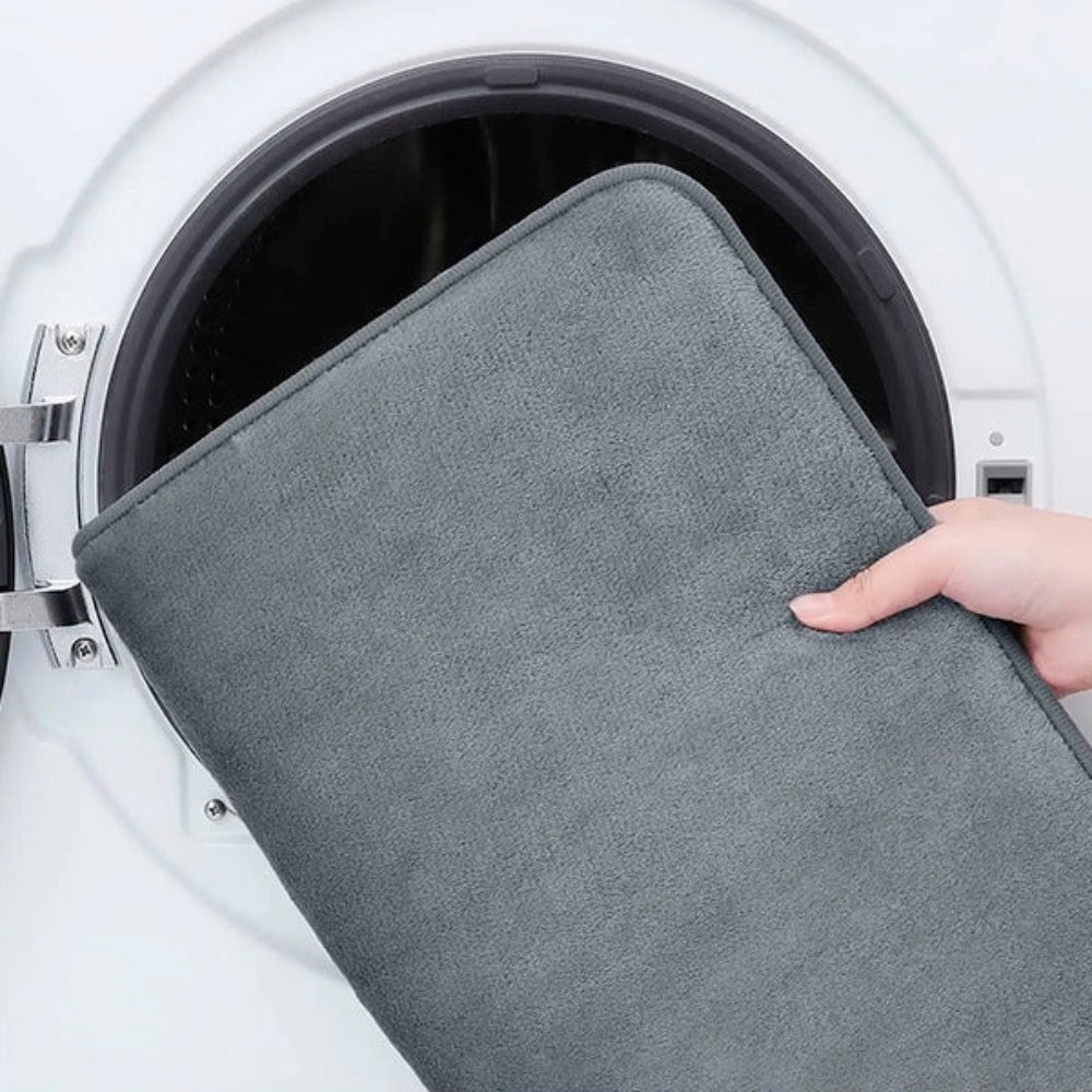 Tapis de Bain Antidérapant Absorbant en Mousse à Mémoire