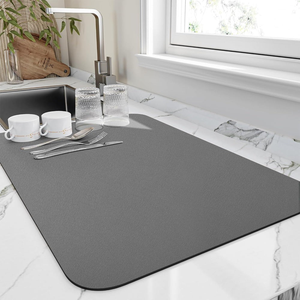 Tapis Égouttoir de Cuisine à Séchage Rapide