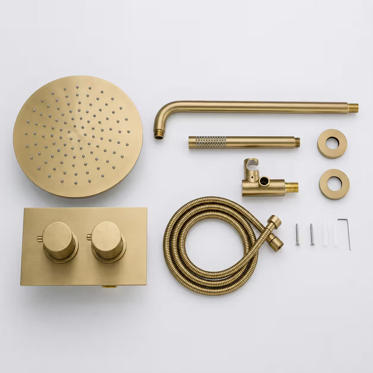 contenu kit douche or brossé