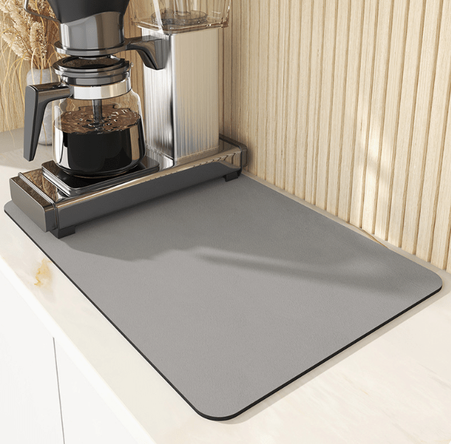 Tapis Égouttoir Absorbant à Séchage Rapide