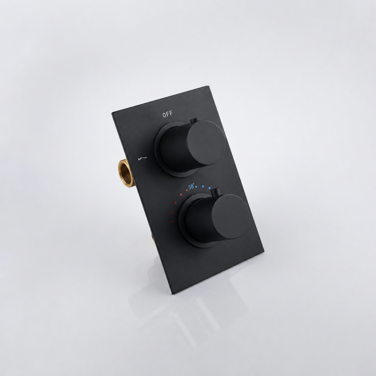 mitigeur noir mat
