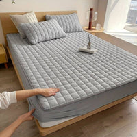 Protège-Matelas Matelassé Respirant avec Bonnet Extensible