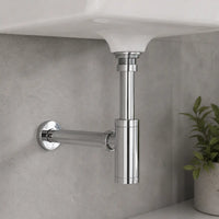 Siphon lavabo chrome