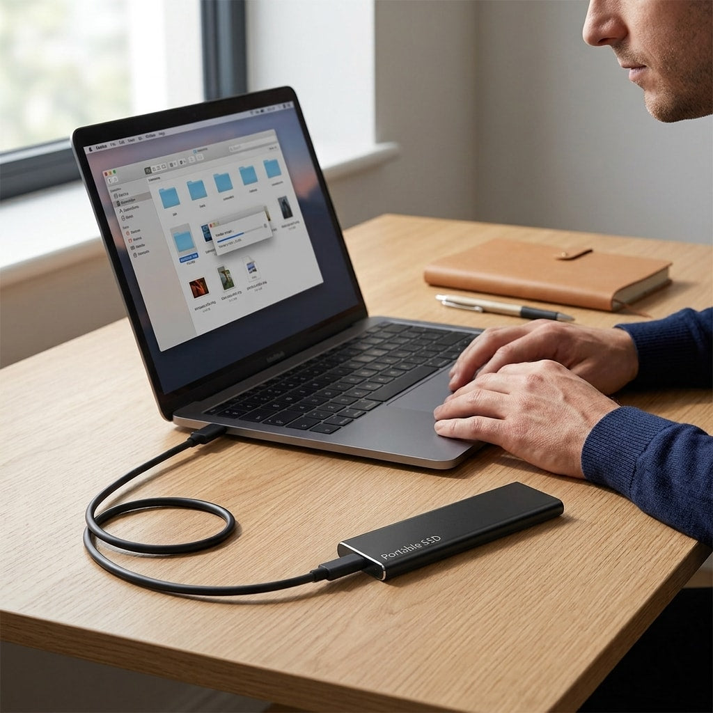 SSD Externe USB-C 4 To – Format Compact