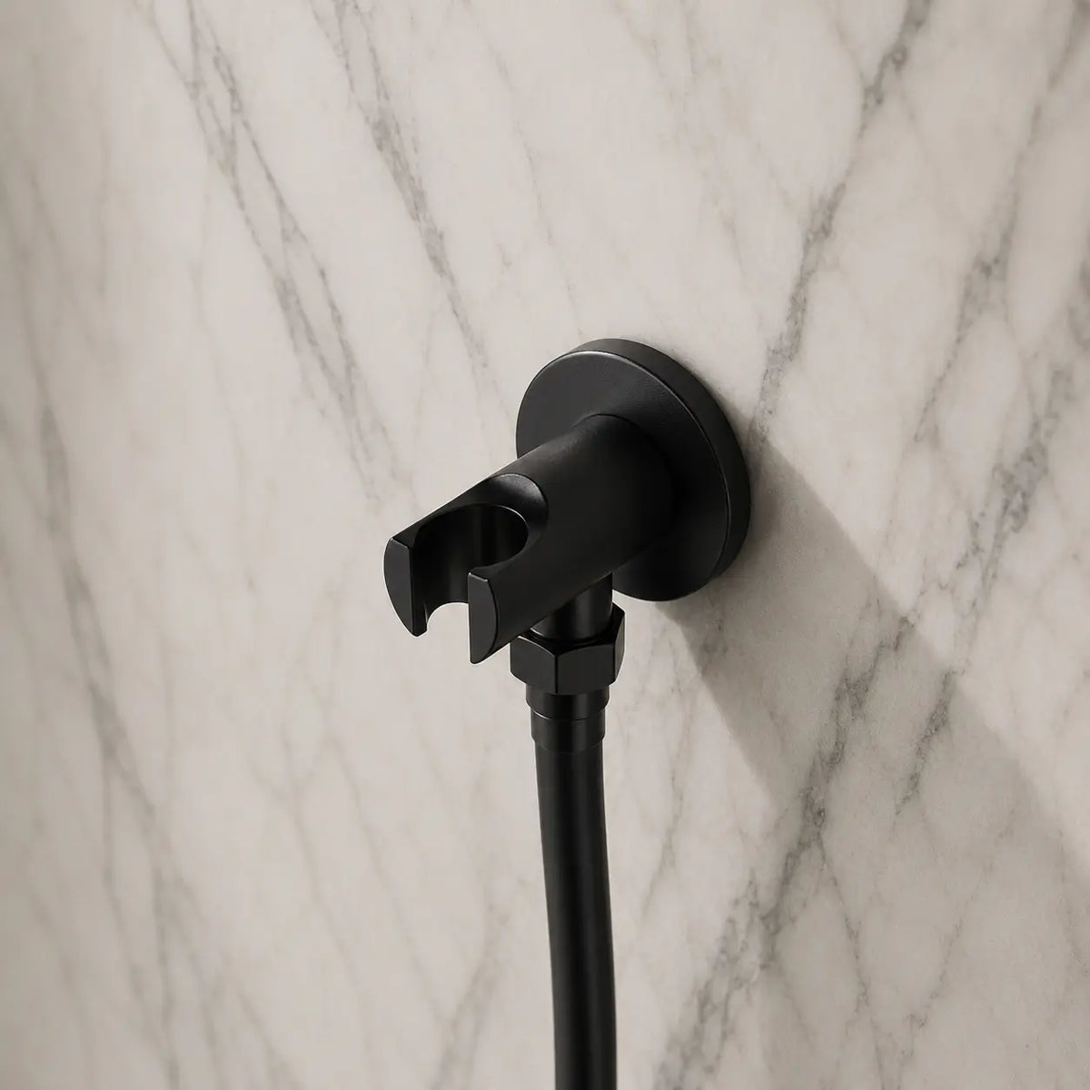 Colonne de douche encastrée noir mat
