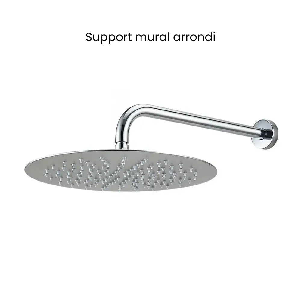 Colonne de douche encastrée chrome