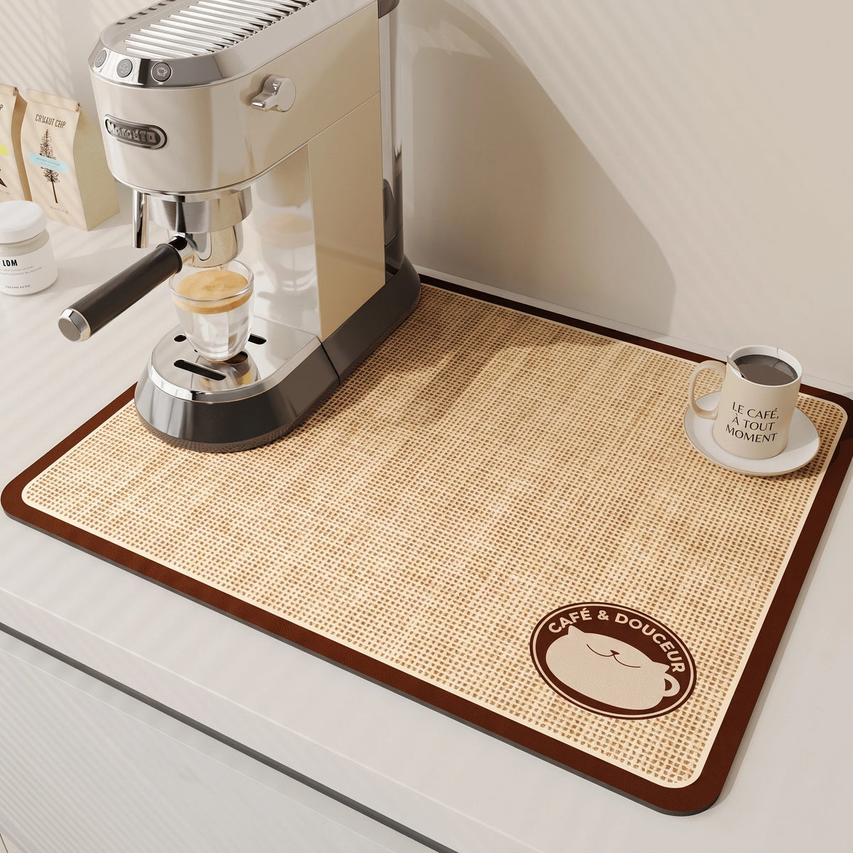 Tapis Égouttoir Absorbant à Séchage Rapide