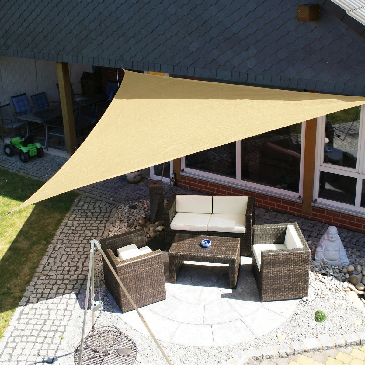 Voile d'Ombrage pour Terrasse, Jardin et Balcon