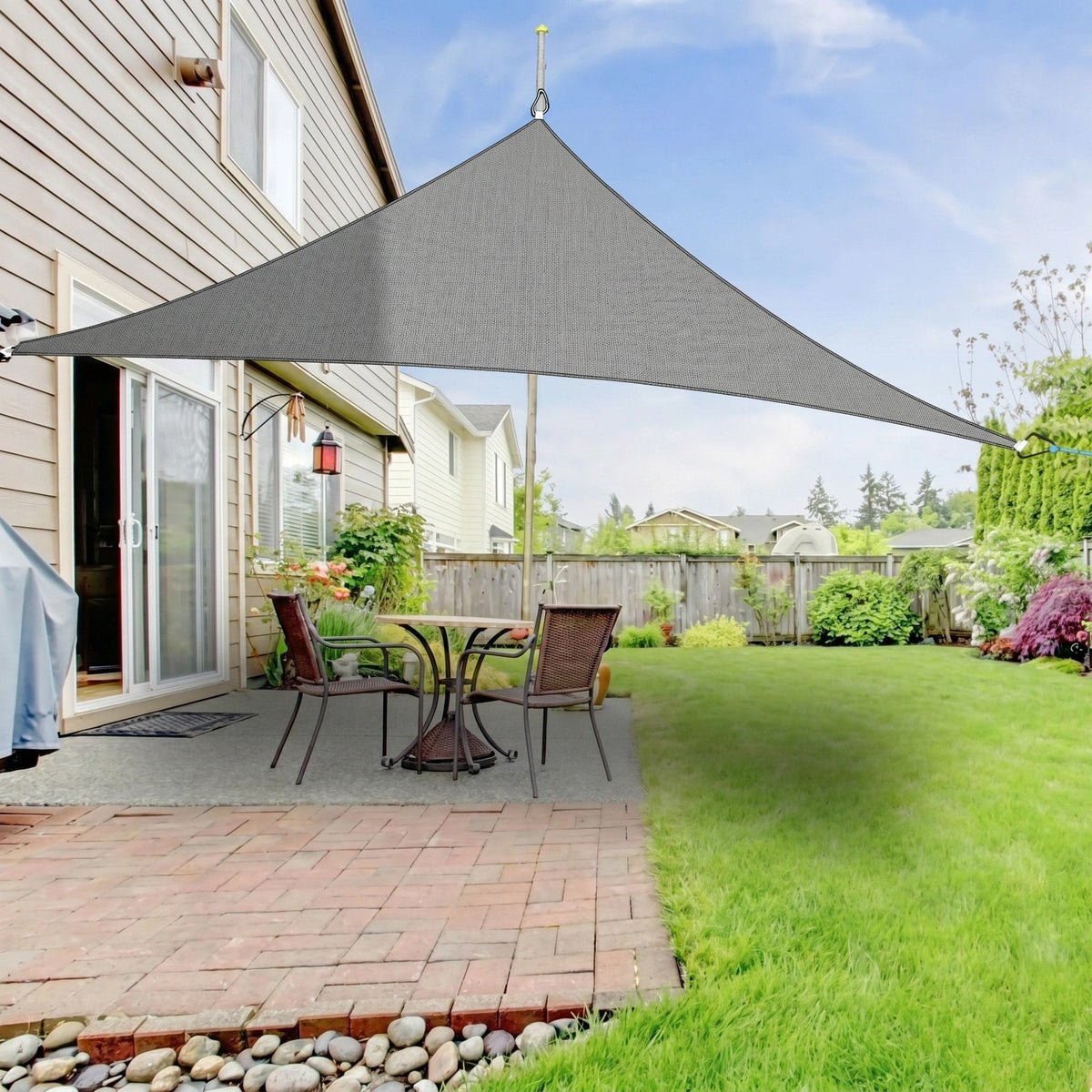 Voile d'Ombrage pour Terrasse, Jardin et Balcon