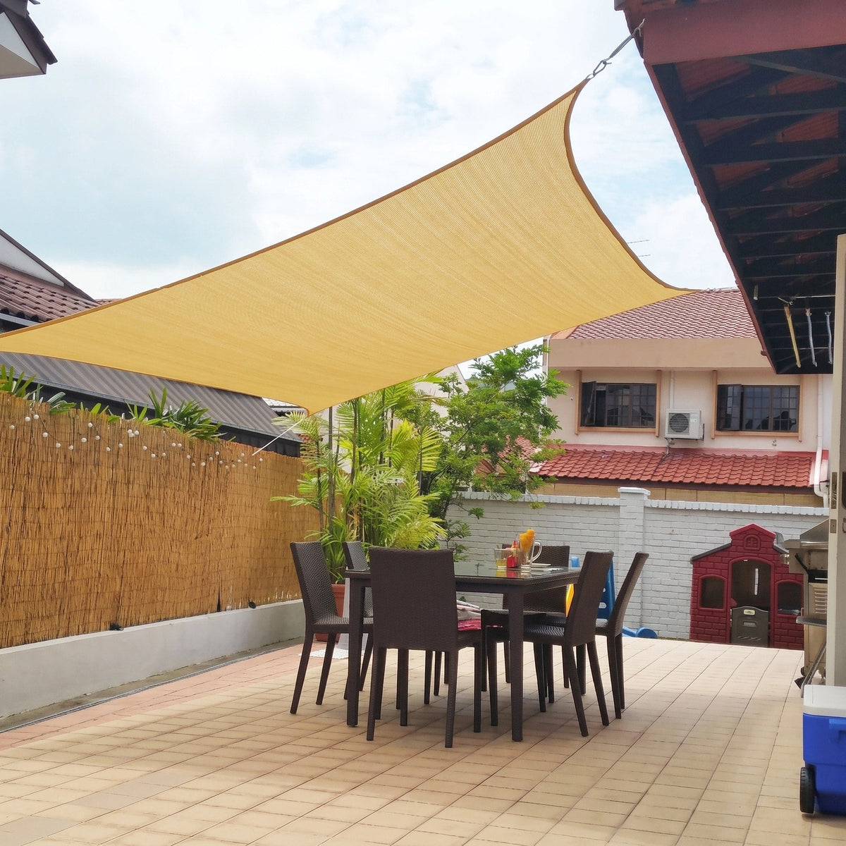 Voile d'Ombrage Extérieure pour Terrasse et Jardin