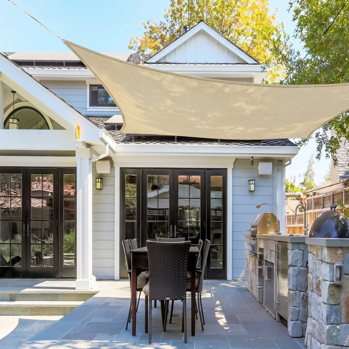 Voile d'Ombrage Extérieure pour Terrasse et Jardin